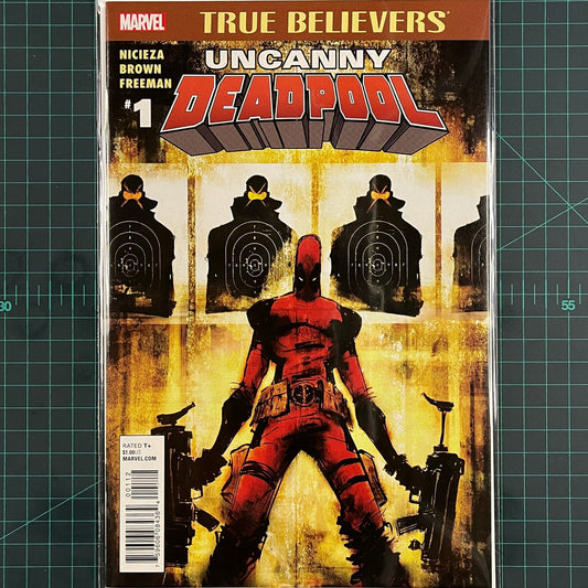 True Believers: Deadpool 1 | 2016 | Comic | Marvel | Comic Book - RetroguySA