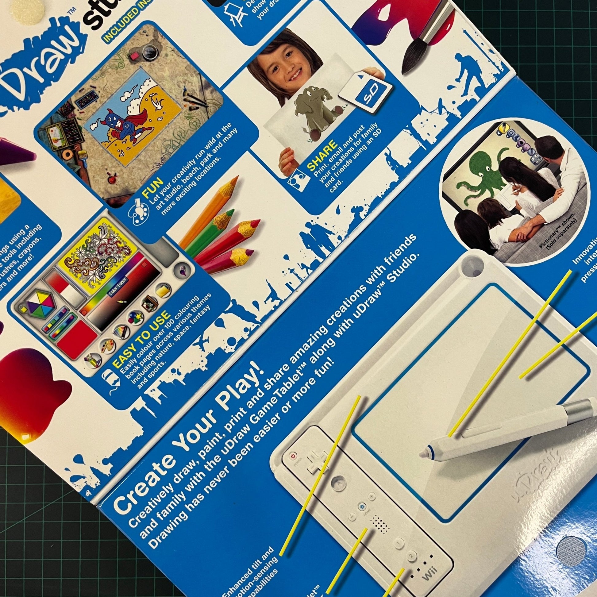 UDraw Game Tablet | Bundle | Nintendo Wii | Accessories - RetroguySA