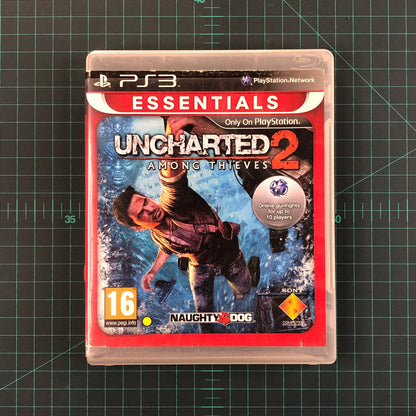 Uncharted 2: Among Thieves | PlayStation 3 | PS3 | Essentials | Used Game | No Manual - RetroguySA