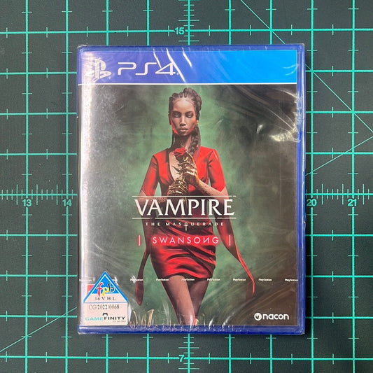 Vampire: The Masquerade: Swansong | Playstation 4 | PS4 | New Game Sealed - RetroguySA