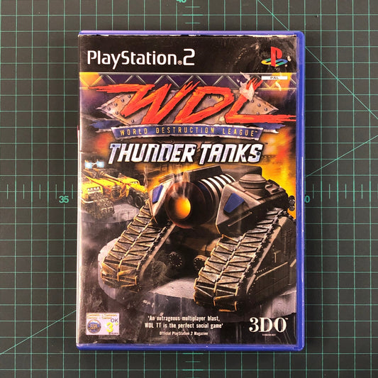 WDL: Thunder Tanks | PlayStation 2 | PS2 | Used Game | No Manual - RetroguySA