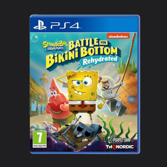 Spongebob Squarepants: Battle for Bikini Bottom Rehydrated | PS4 | Playstation 4 | New Factory Sealed Game