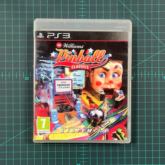 Williams Pinball Classics | PS3 | PlayStation 3 | Used game - RetroguySA