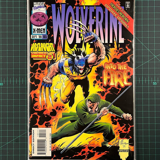 Wolverine 105 | 1996 | Comic | Marvel | Comic Book - RetroguySA