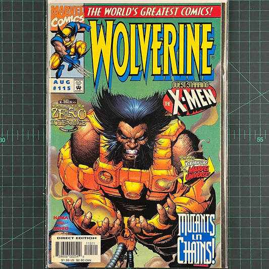 Wolverine 115 | 1997 | Comic | Marvel | Comic Book - RetroguySA