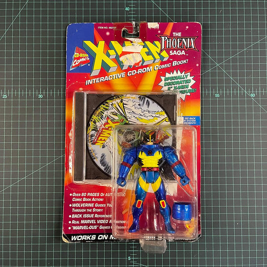 Wolverine | The Phoenix Saga | with interactive CD - ROM | 2003 | Toy Biz | Figurine | Collectible | Toy | New Sealed - RetroguySA