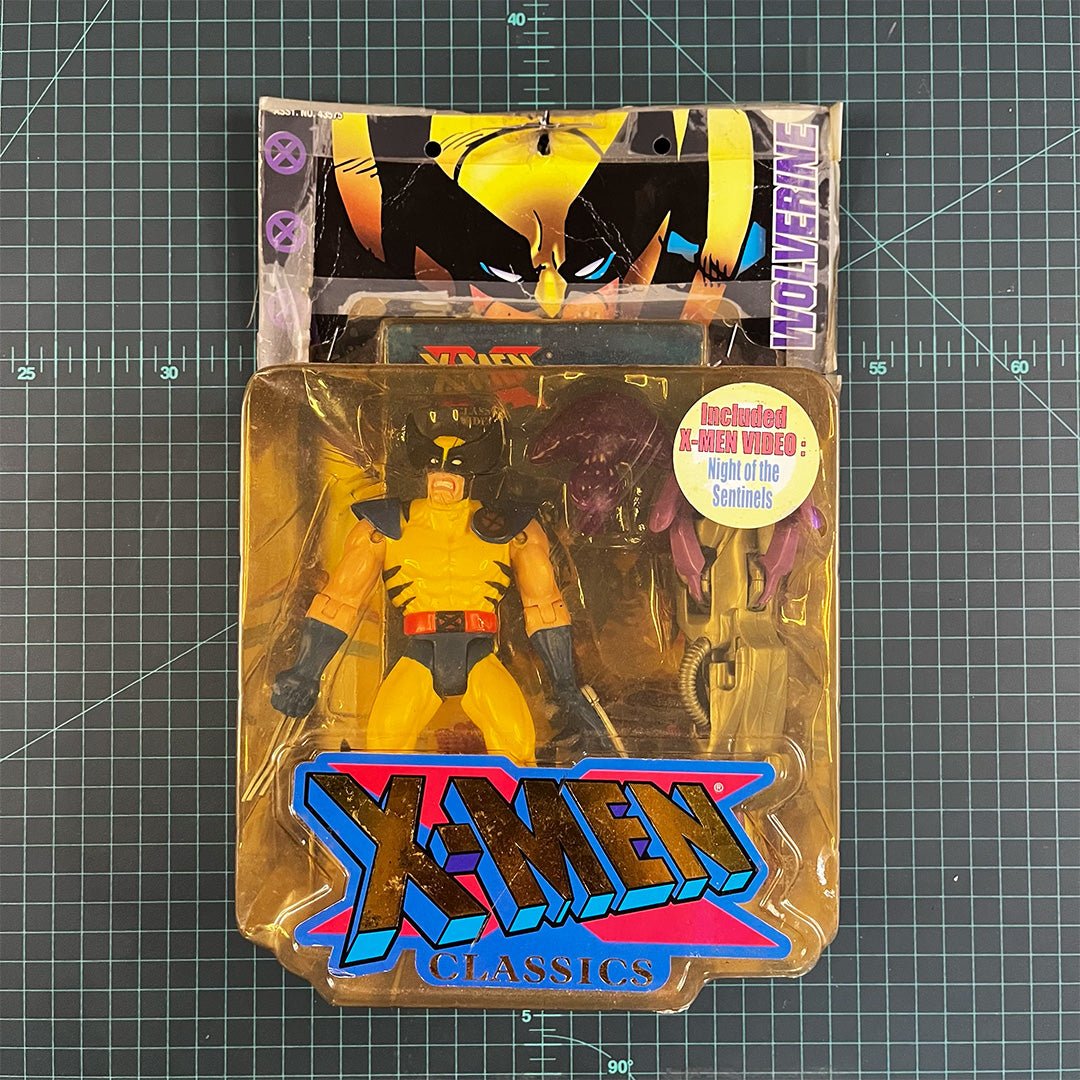 Wolverine | X - Men: Classics | Including VHS | 2000 | Toy Biz | Figurine | Collectible | Toy | CIB - RetroguySA