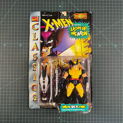 Wolverine | X - Men: Classics Light Up Weapon | 1996 | Toy Biz | Figurine | Collectible | Toy | New Sealed - RetroguySA