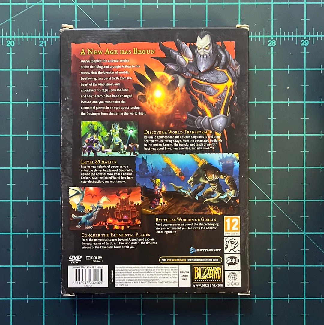 World of Warcraft: Cataclysm | Expansion Set | PC | Used Game - RetroguySA