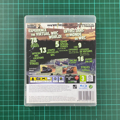 WRC 2 FIA World Rally Championship | PS3 | PlayStation 3 | Used Game - RetroguySA