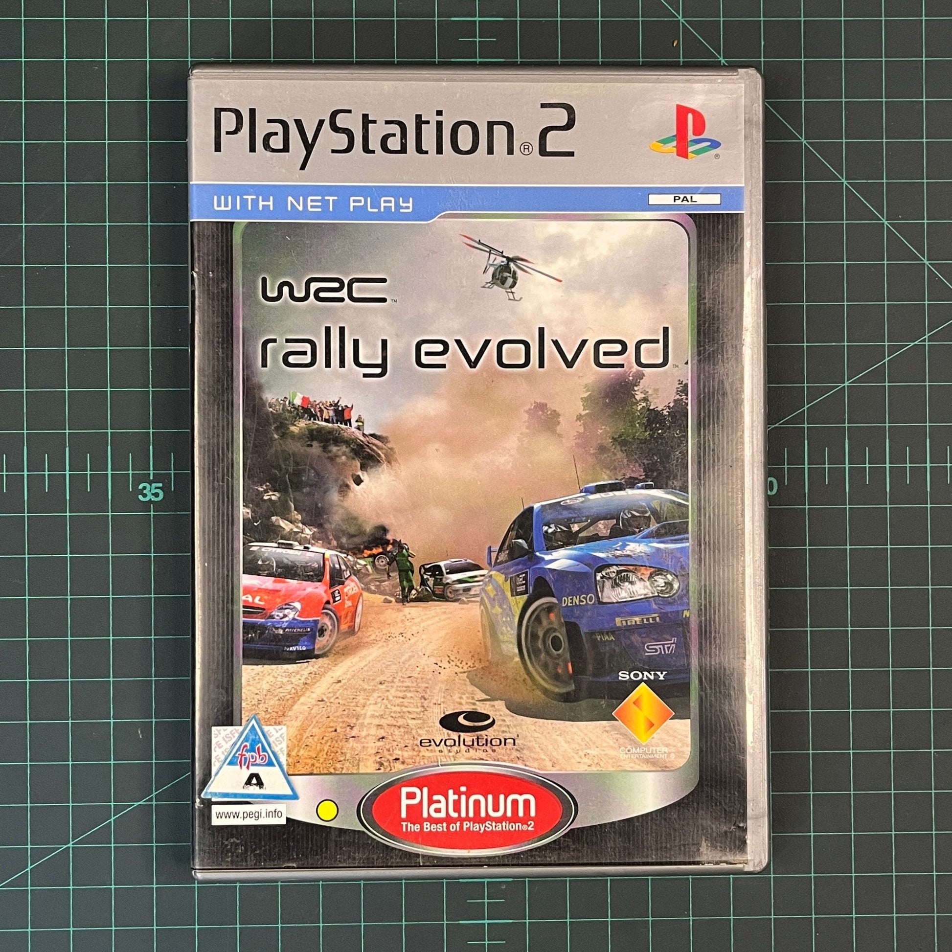 WRC: Rally Evolved | PS2 | PlayStation 2 | Platinum | Used Game | No Manual - RetroguySA