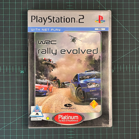 WRC: Rally Evolved | PS2 | PlayStation 2 | Platinum | Used Game | No Manual - RetroguySA