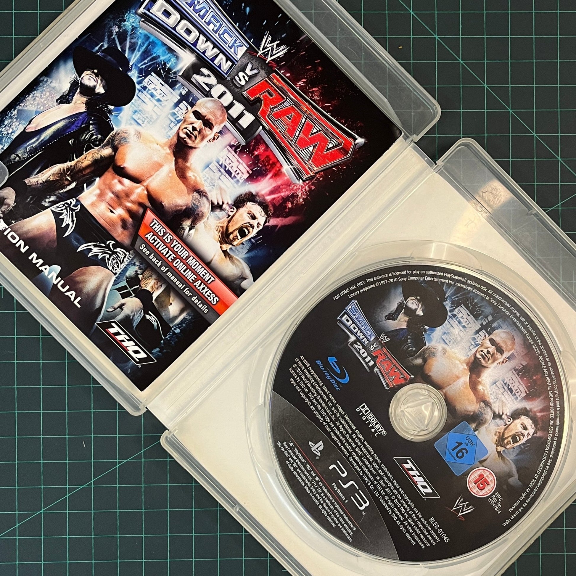 WWE Smackdown Vs Raw 2011 | PlayStation 3 | PS3 | Used Game - RetroguySA