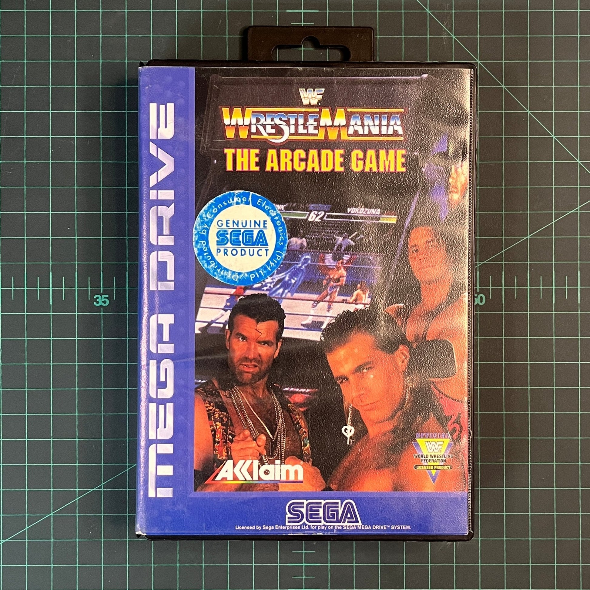 WWF WrestleMania: The Arcade Game | Sega Megadrive | Mega Drive | Used Game - RetroguySA