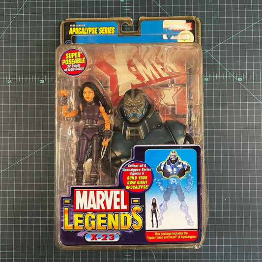 X - 23 | Marvel Legends | Apocalyse Series | 200 | Toy Biz | Figurine | Collectible | Toy | New Sealed - RetroguySA