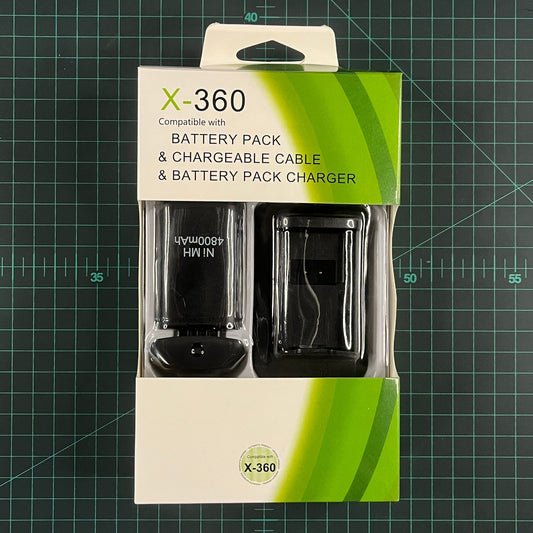 X - 360 4in1 Play Charge Kit | Generic 3rd Party | Xbox 360 | New Accessories - RetroguySA