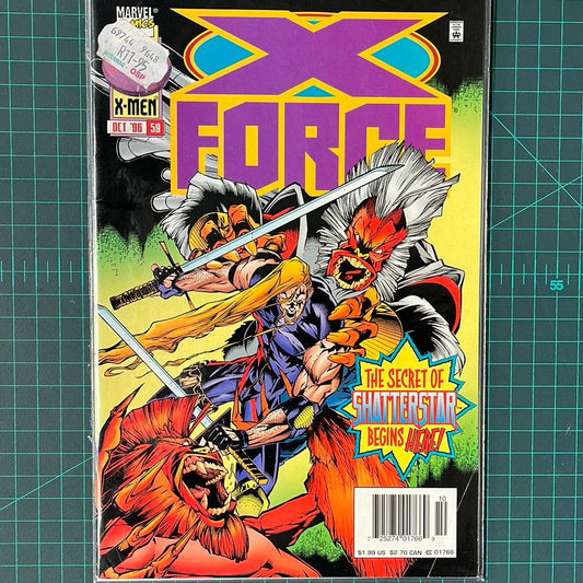 X - Force #59 | 1996 | Comic | Marvel | Comic Book - RetroguySA