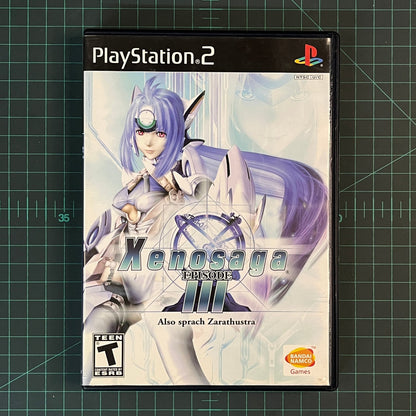 Xenosaga III (3) | PS2 | Playstation 2 | NTSC | Used Game - RetroguySA