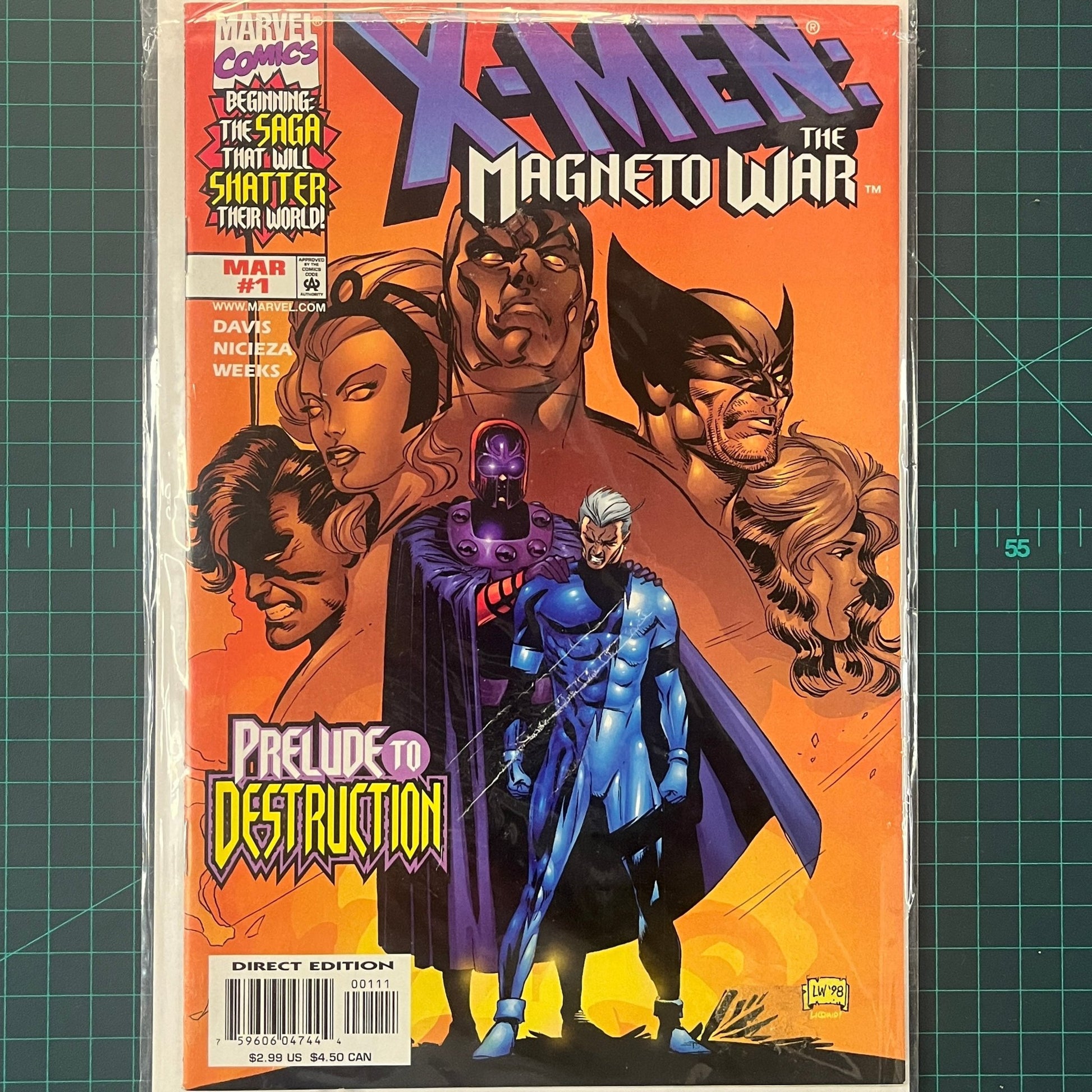 X:Men: The Magneto War | 1999 | Comic | Marvel | Comic Book - RetroguySA