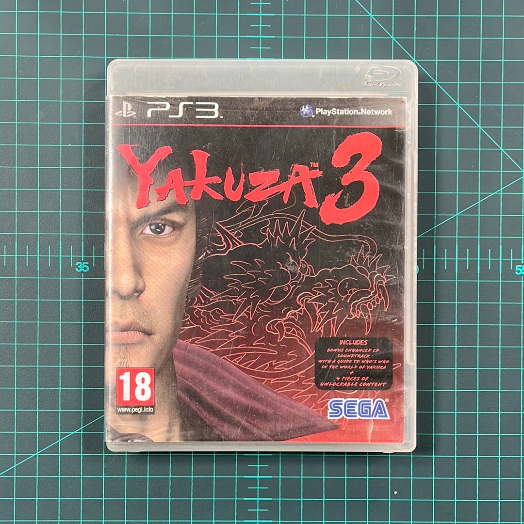 Yakuza 3 | PS3 | PlayStation 3 | Used game - RetroguySA