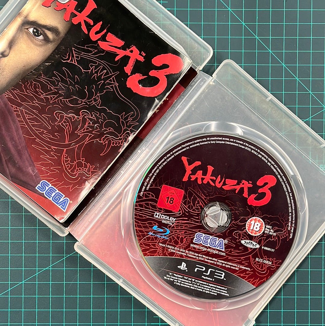 Yakuza 3 | PS3 | PlayStation 3 | Used game - RetroguySA