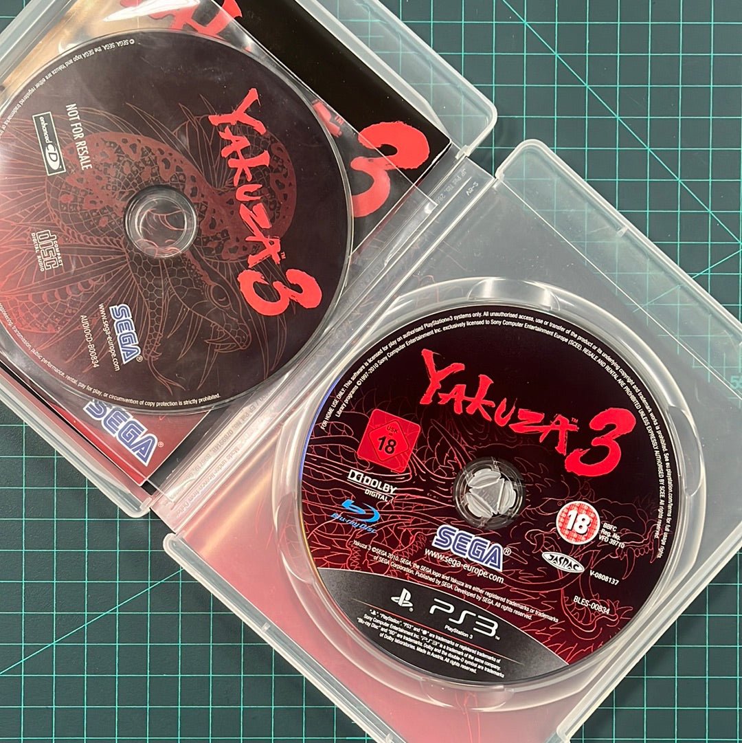 Yakuza 3 | Soundtrack Bundle | PS3 | PlayStation 3 | Used game - RetroguySA