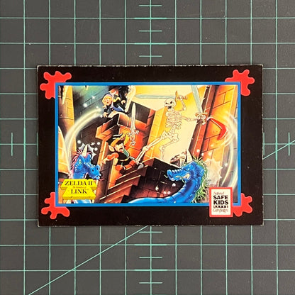 Zelda II Adventures of Link V2 | Impel Trading Card Treats | 1991 | Nintendo | Trading Card - RetroguySA