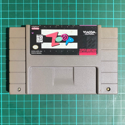 Zoop | Super Nintendo | NTSC | Used Game - RetroguySA