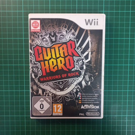 Guitar Hero: Warriors Of Rock | Wii | Nintendo Wii | Used Game