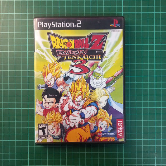 Dragon Ball Z : Budokai Tenkaichi 3 | PS2 | Playstation 2 | NTSC Cover | Used Game