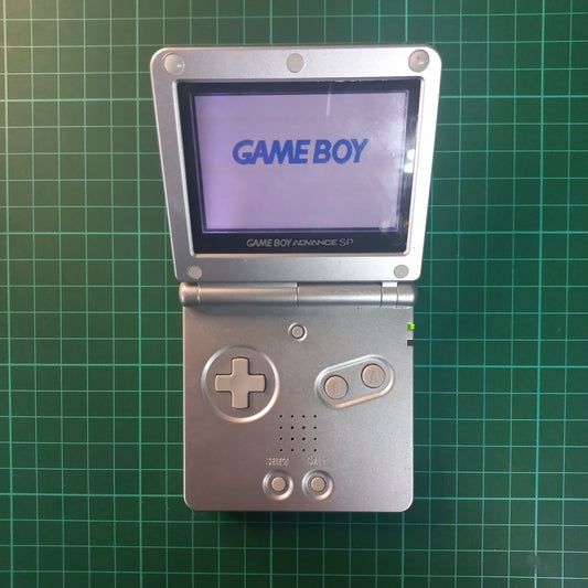 Nintendo Game Boy Advance SP | Platinum (Silver) | AGS-001 | Game Boy Advance | Used Handheld Console