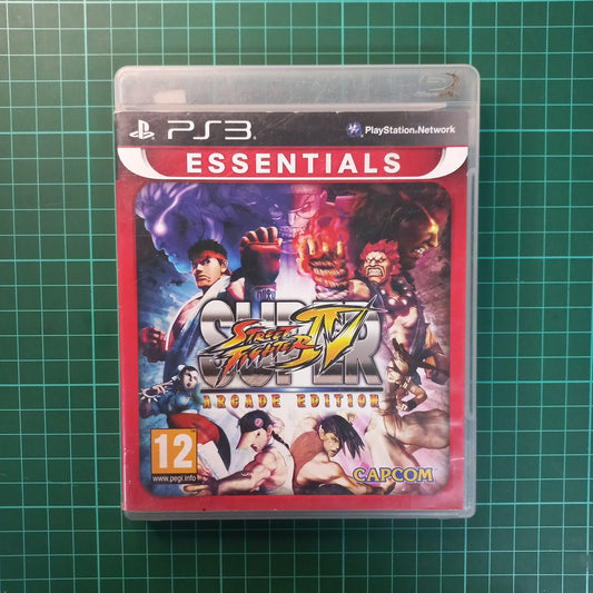 Super Street Fighter IV : Arcade Edition | PS3 | PlayStation 3 | Essentials | Used Game