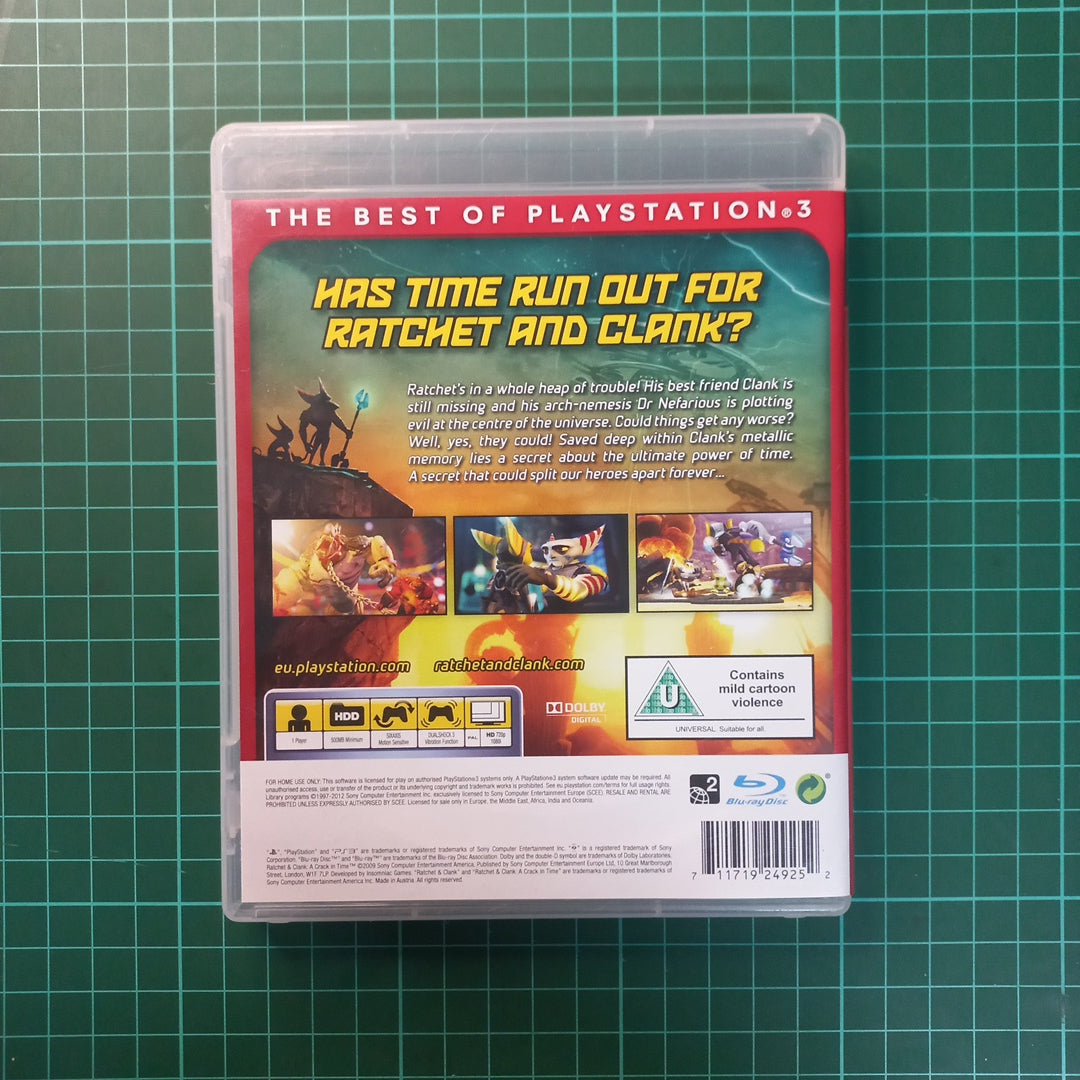 Ratchet & Clank A Crack In Time | PS3 | Playstatiopn 3 | Essentials | Used Game