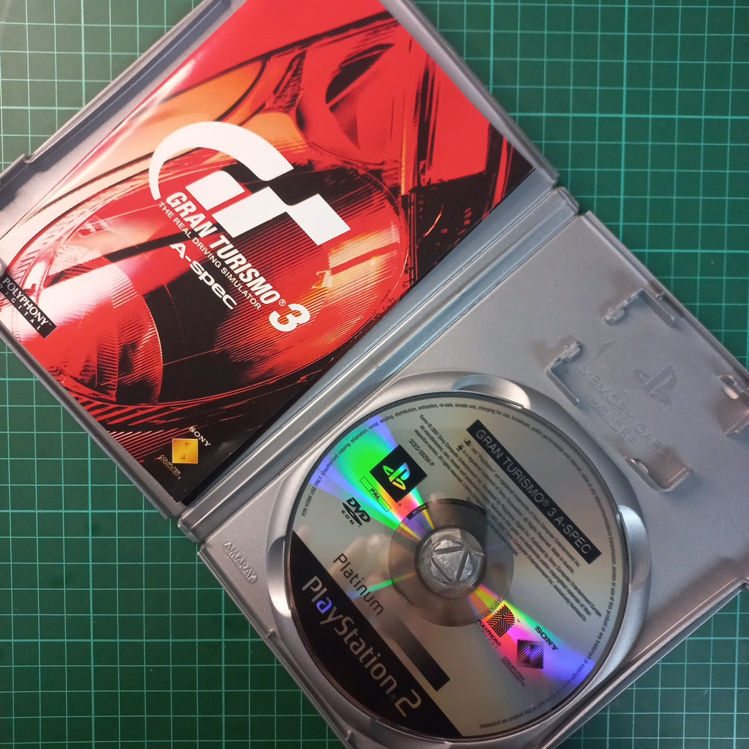 Gran Turismo 3 : A-Spec | Platinum | PS2 | PlayStation 2 | Used Game