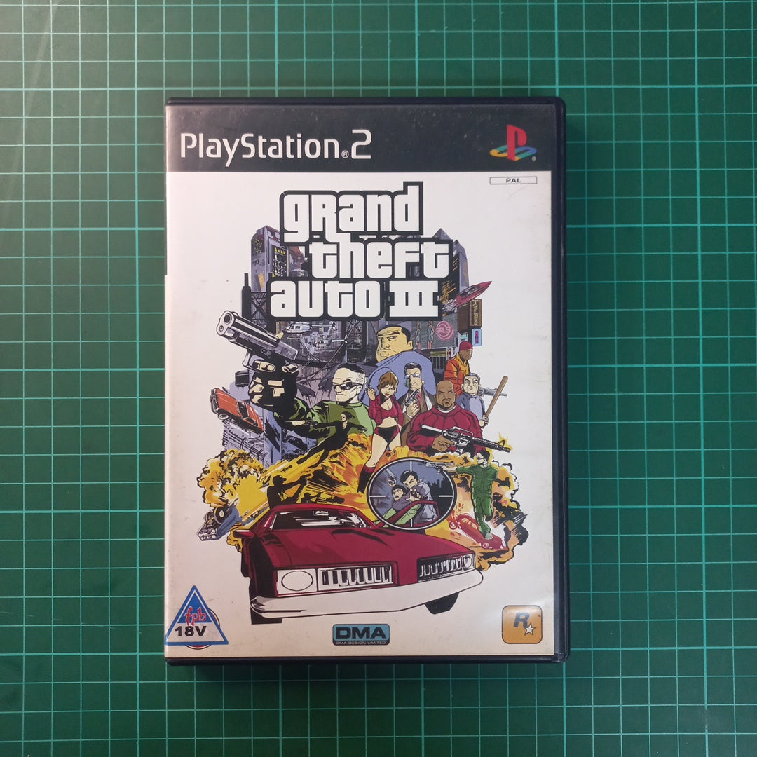 Grand Theft Auto 3 (III) | PS2 | PlayStation 2 | Used Game