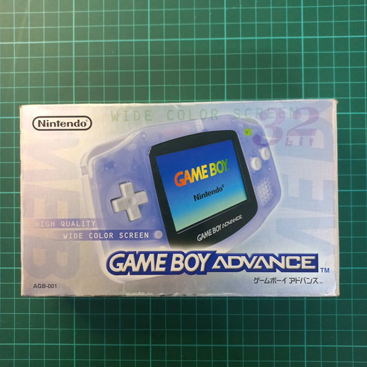 Nintendo Game Boy Advance | Glacier Blue | AGB -001 | GBA | JPN | Used Handheld Console