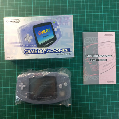 Nintendo Game Boy Advance | Glacier Blue | AGB -001 | GBA | JPN | Used Handheld Console