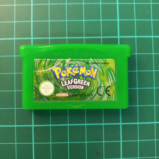 Pokemon : Leaf Green Version incl Booklet  | Nintendo Gameboy | Game Boy Advance | Used Game
