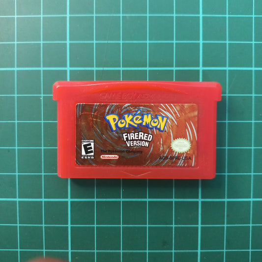 Pokemon Fire Red Version | Nintendo Gameboy | Game Boy Advance | Used Game