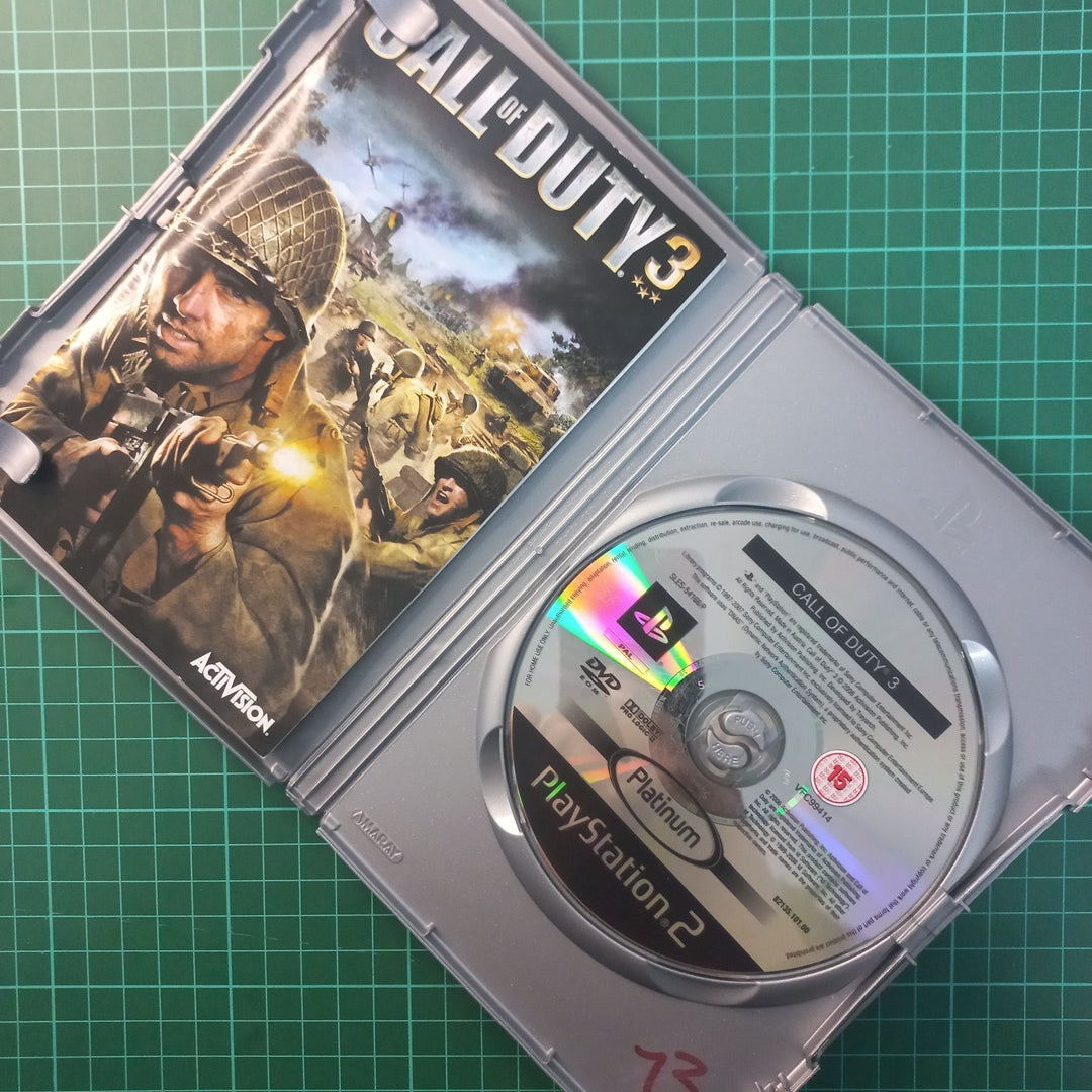 Call of Duty 3 | PS2 | Playstation 2 | Platinum | Used Game