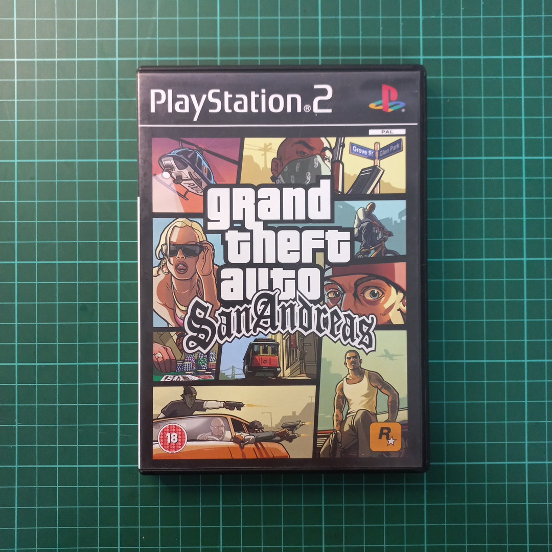 Grand Theft Auto: San Andreas | PS2 | PlayStation 2 | Used Game