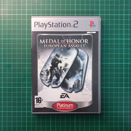 Medal of Honor: European Assault | PS2 | Playstation 2 | Platinum | Used Game