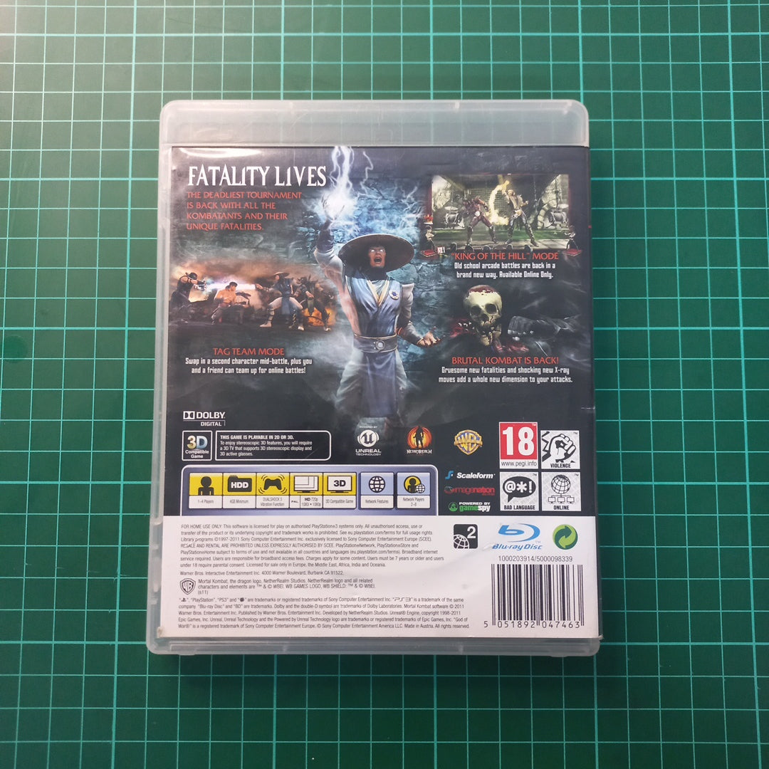 Mortal Kombat | PS3 | PlayStation 3 | Used Game