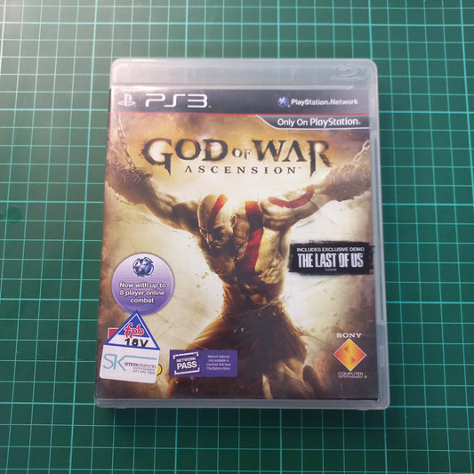 God of War : Ascension | PS3 | Playstation 3 | Used Game