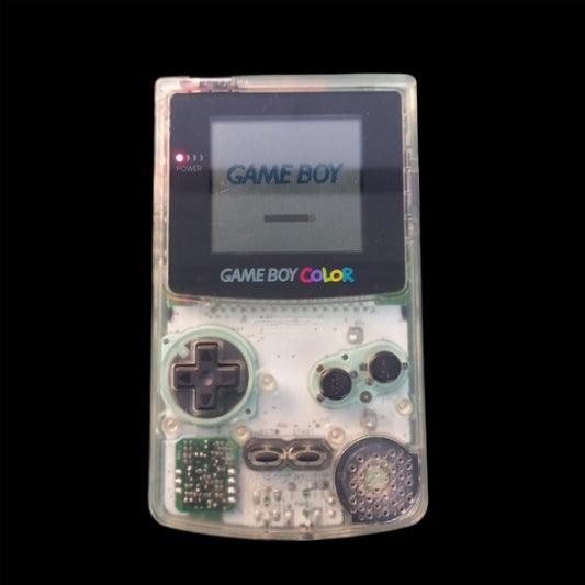 Nintendo Game Boy Color | Neotones Ice (Clear White) | CGB-001 | GameBoy Colour | Used Handheld Console