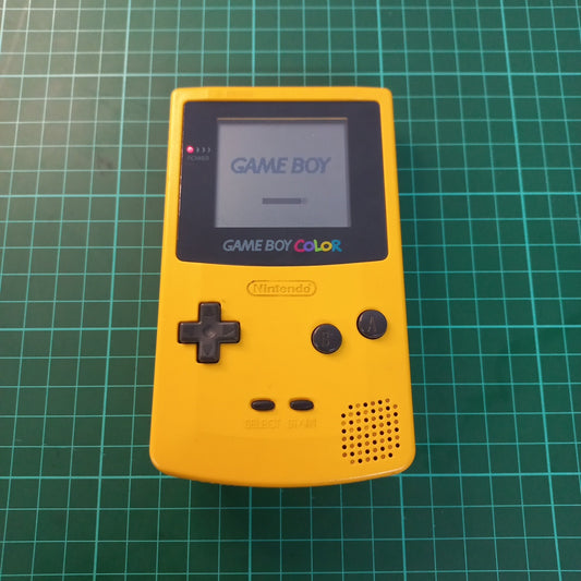 Nintendo Game Boy Color | Dandelion (Yellow) | CGB-001 | GameBoy Colour | Used Handheld Console