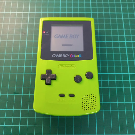 Nintendo Game Boy Color | Kiwi (Neon-Green) | CGB-001 | GameBoy Colour | Used Handheld Console