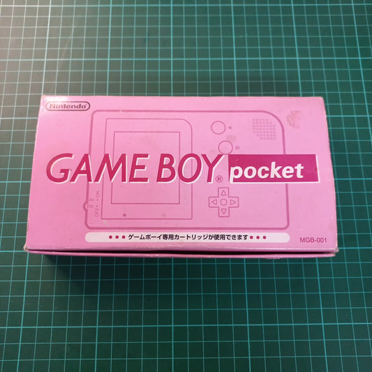 Nintendo Game Boy Pocket | Pink | MGB-001 | GameBoy | CIB | Used Handheld Console