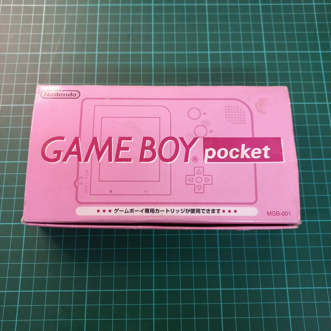 Nintendo Game Boy Pocket | Pink | MGB-001 | GameBoy | CIB | Used Handheld Console