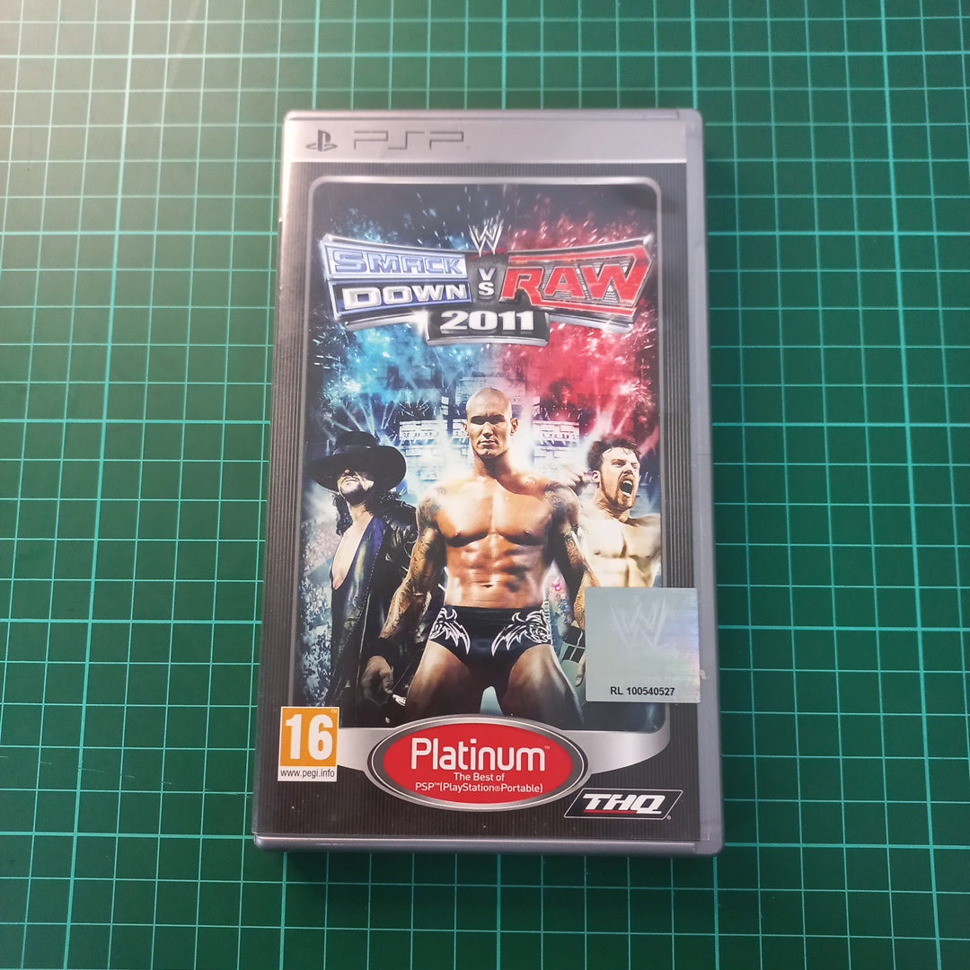 WWF : Smack Down Vs Raw 2011 | PSP | Platinum | Used Game